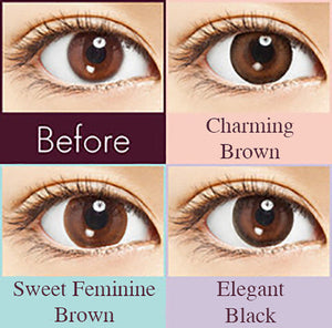 Clearance SALE! Naturali 1-day Sweet Feminine Brown (14.2mm)